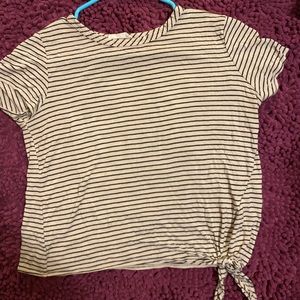 Striped T shirt